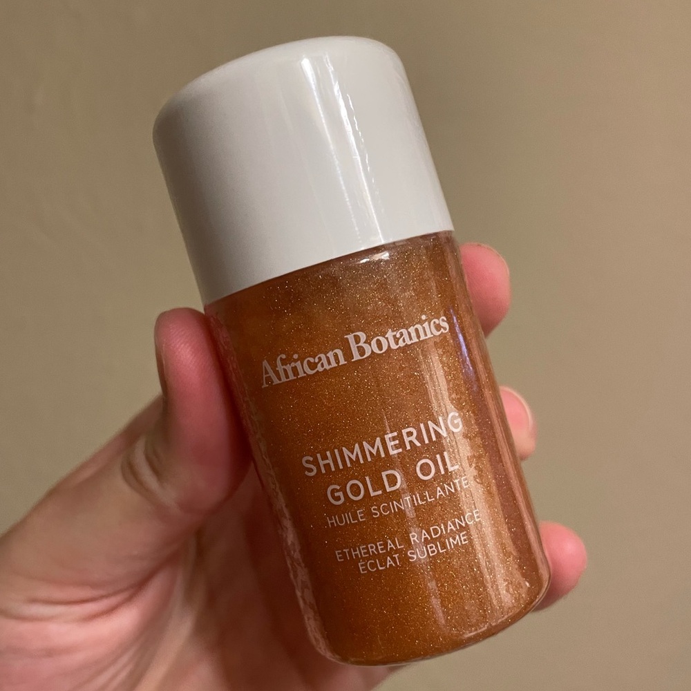 💔 NIP African Botanics Shimmering Gold Oil